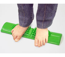 New Bamboo Foot Sole Massager (with Non-Slip Pads) Usage image