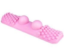 Fumitake Massager Gurin-Gurin for Upper and Lower Back Pink Body
