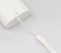 Smart Portable Fan White Neck strap