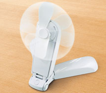 Folding portable electric fan Usage image2